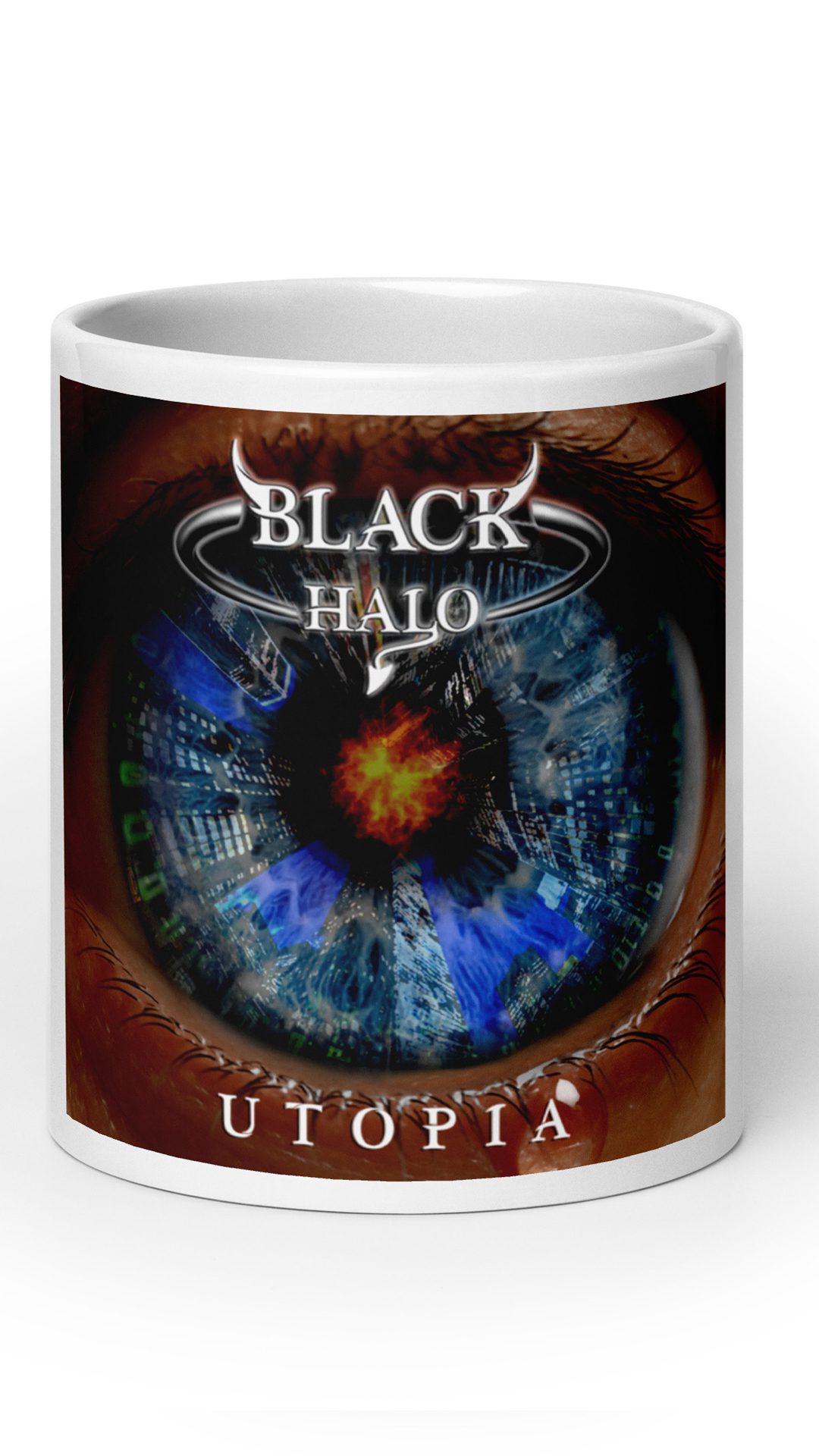 Black Halo Black Logo Mug